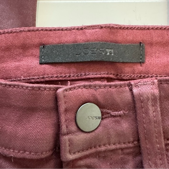 Joe's Jeans Callie Coated High Waist Ankle Bootcut Jeans - Size 25 - Picture 4 of 7